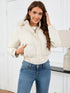'Celandine' Hooded Cropped Coat - Celes Fashion